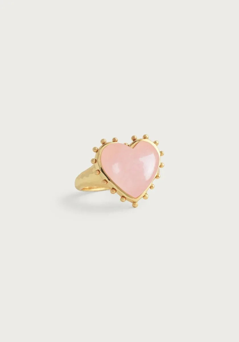 Heart With Stone Ring - Anabel Aram