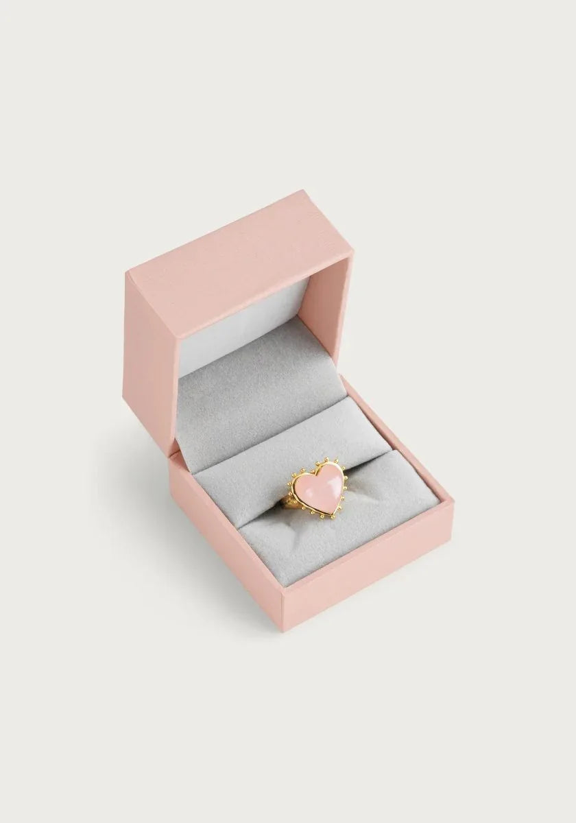Heart With Stone Ring - Anabel Aram