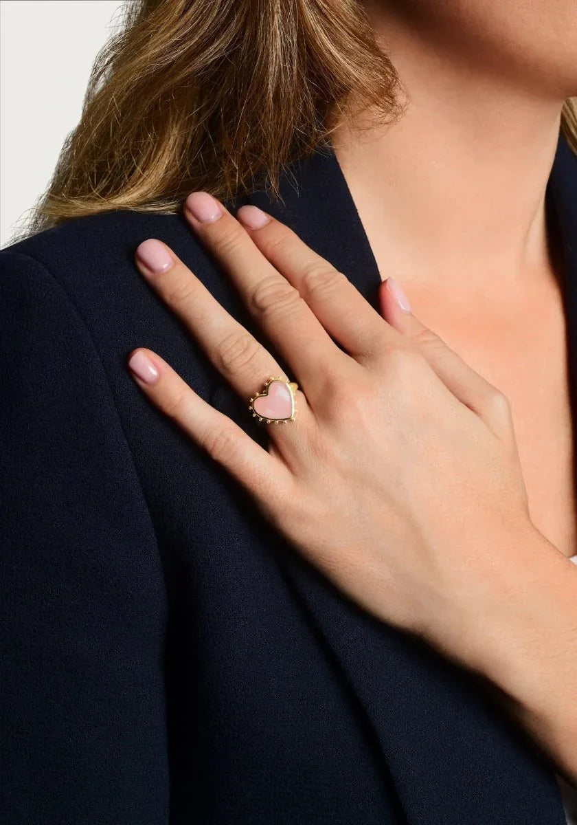 Heart With Stone Ring - Anabel Aram