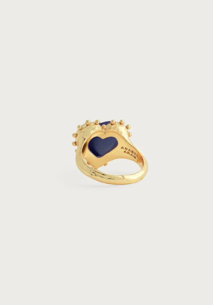 Heart With Stone Ring - Anabel Aram