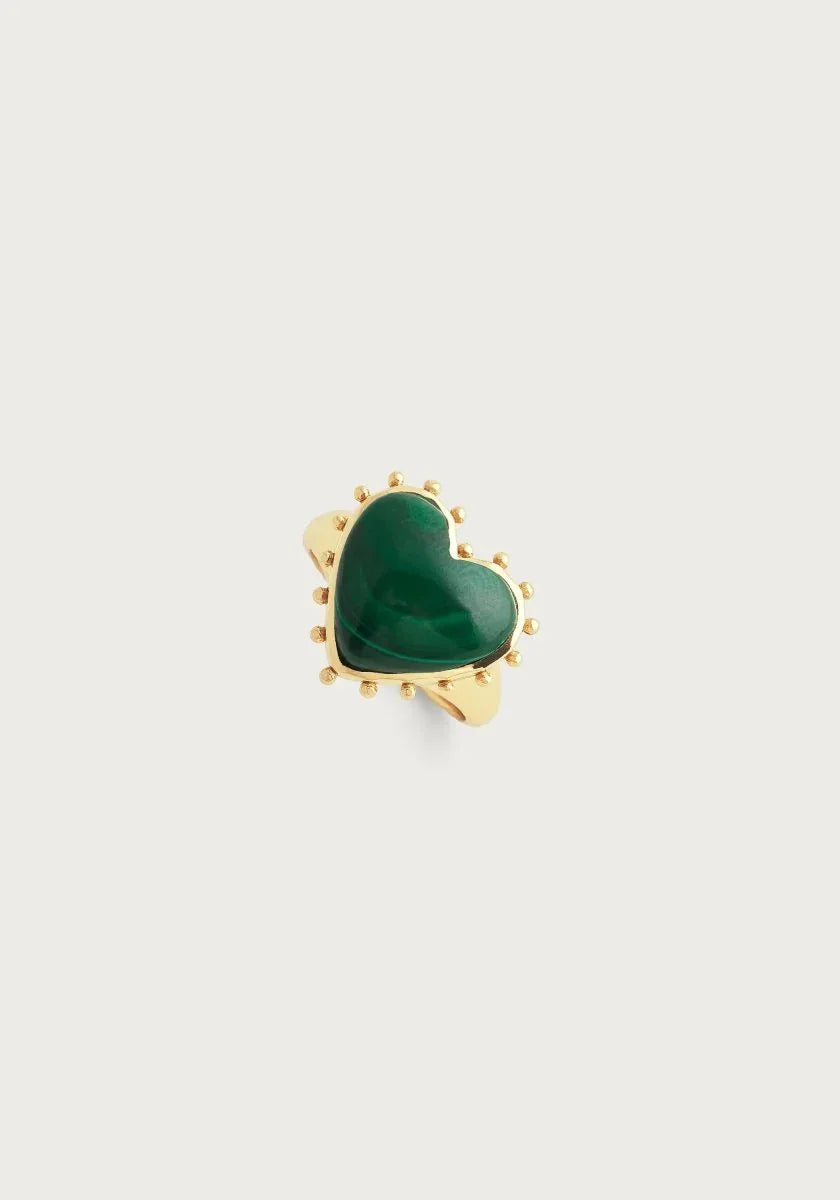 Heart With Stone Ring - Anabel Aram
