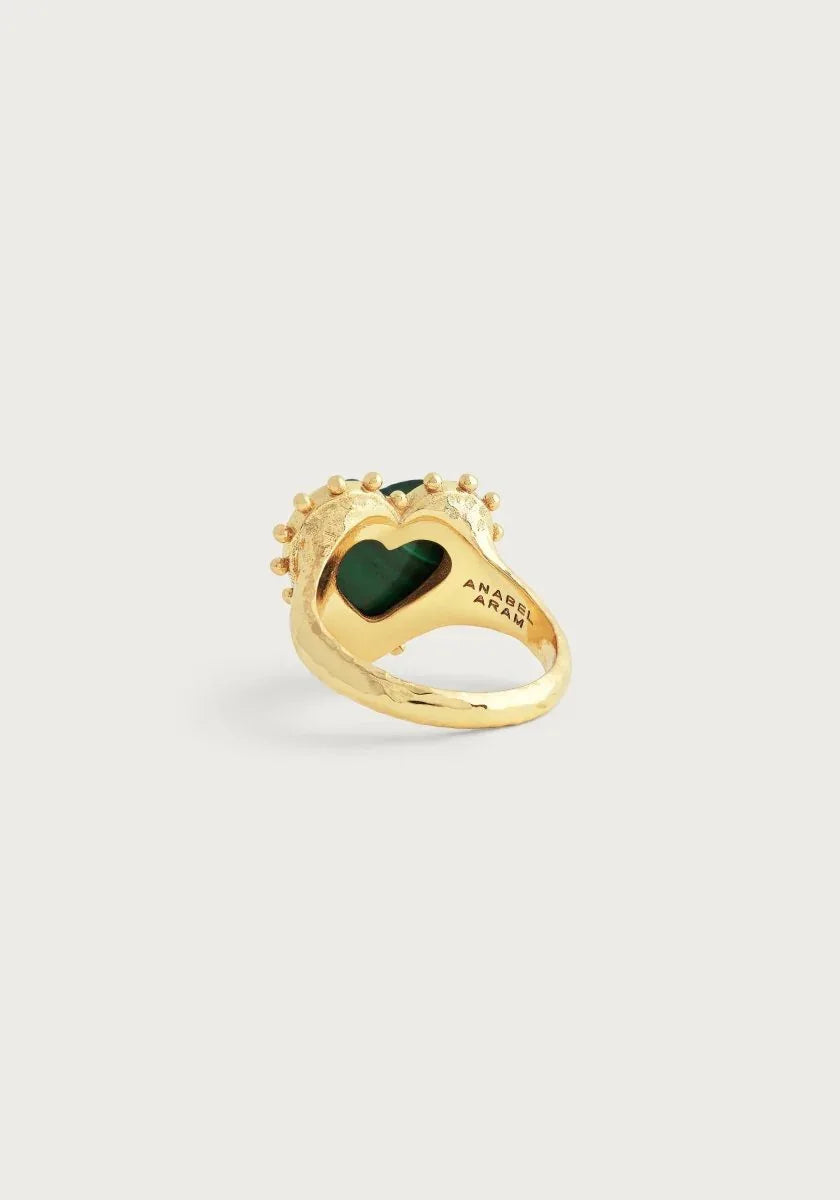 Heart With Stone Ring - Anabel Aram