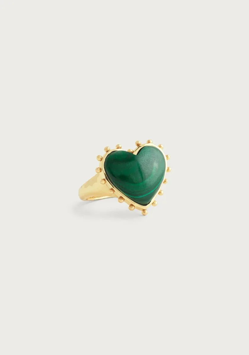 Heart With Stone Ring - Anabel Aram