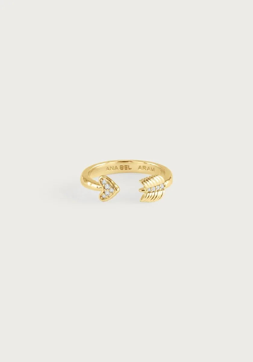 Heart Arrow Ring - Anabel Aram