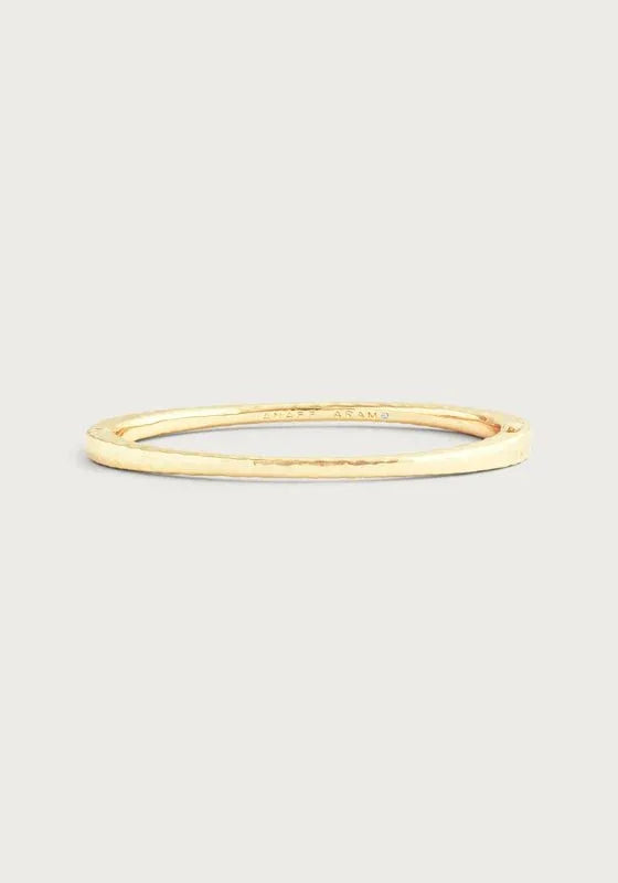 Farrier Thin Hinged Bangle, Gold - Anabel Aram
