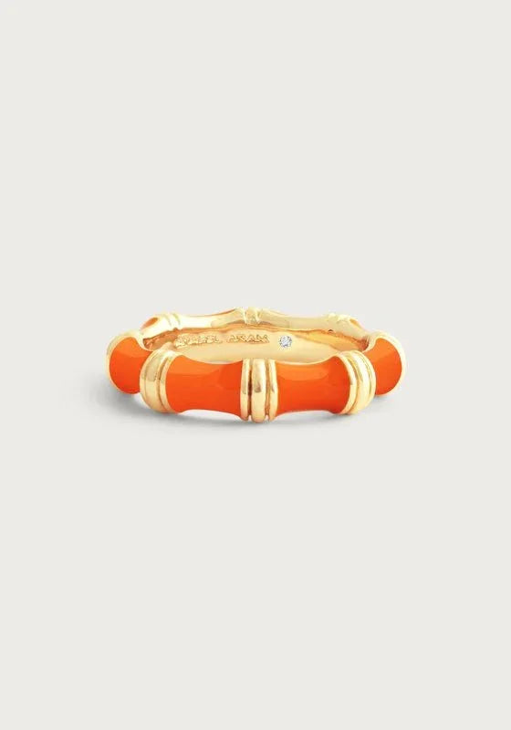 Bamboo Enameled Ring - Anabel Aram