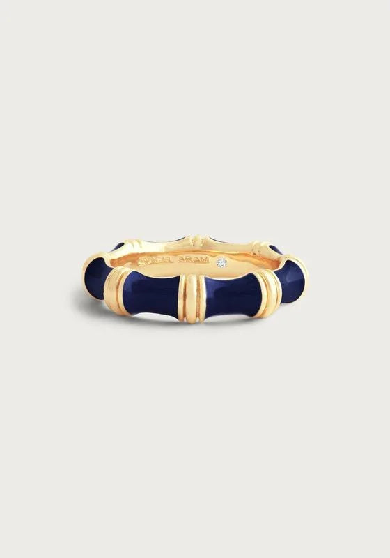 Bamboo Enameled Ring - Anabel Aram