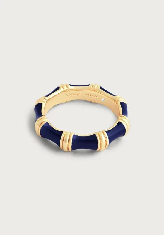 Bamboo Enameled Ring - Anabel Aram