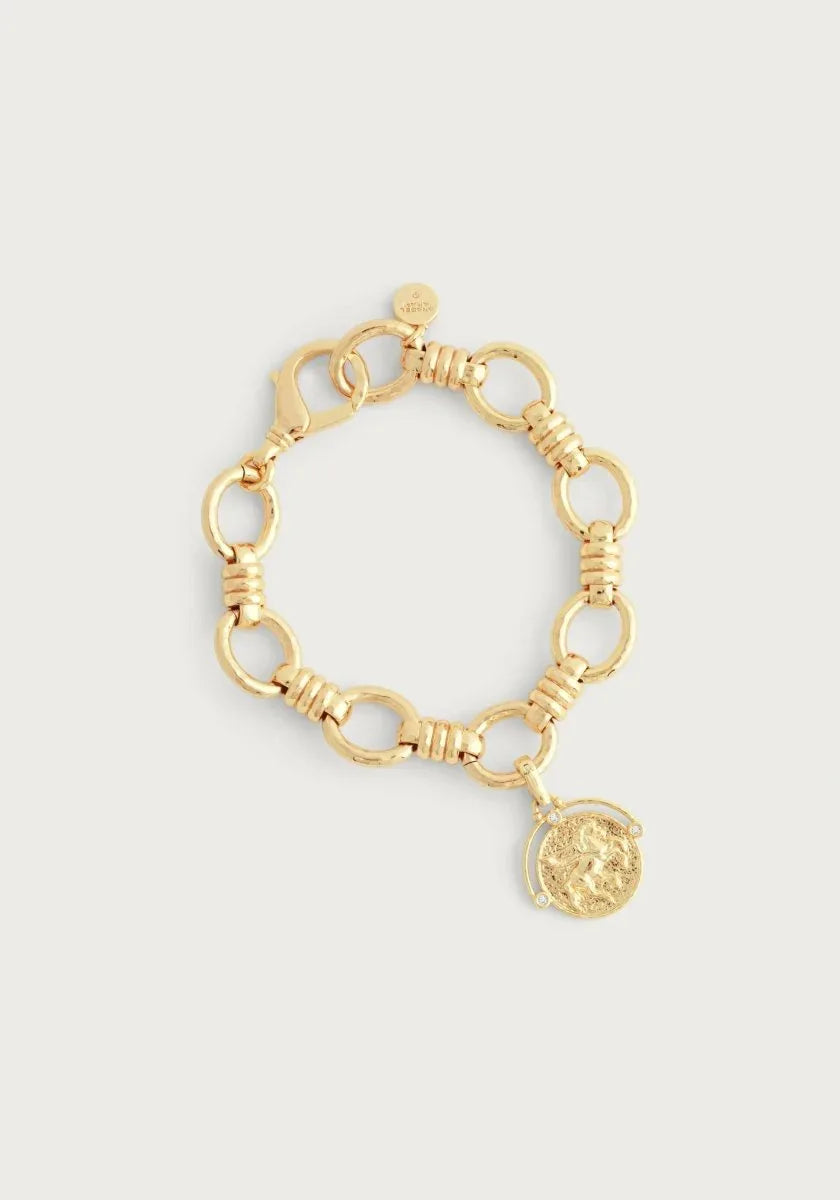 Pegasus Gold Coin Charm - Anabel Aram