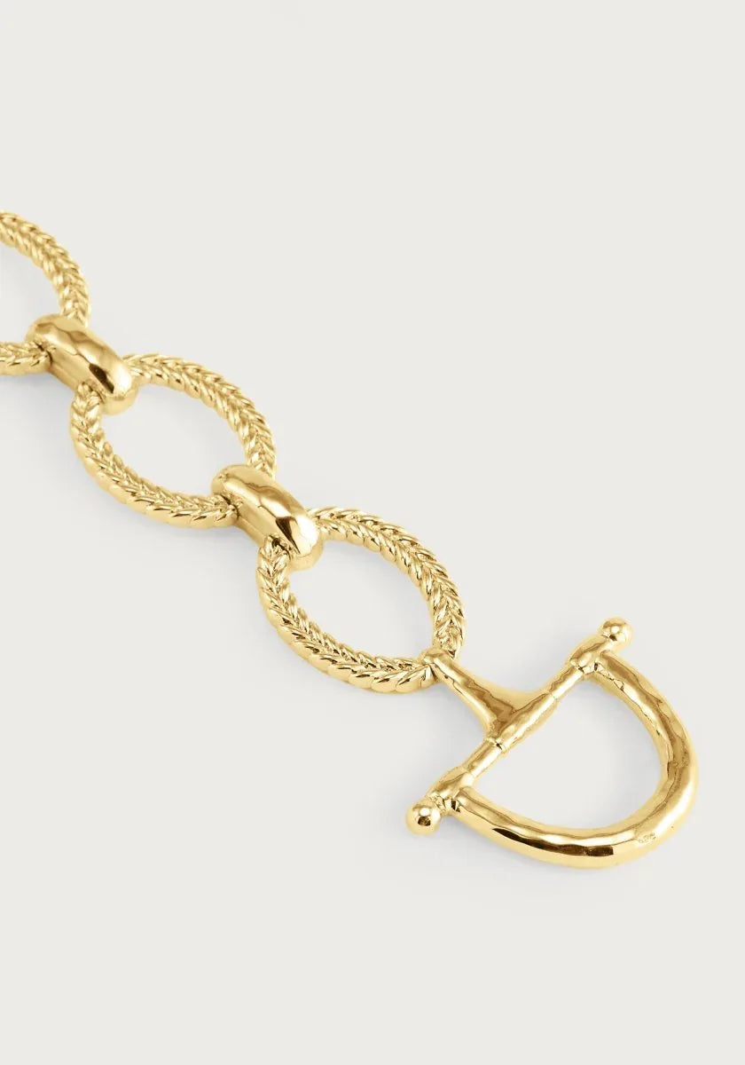 Cheval Chain Bracelet, Gold - Anabel Aram