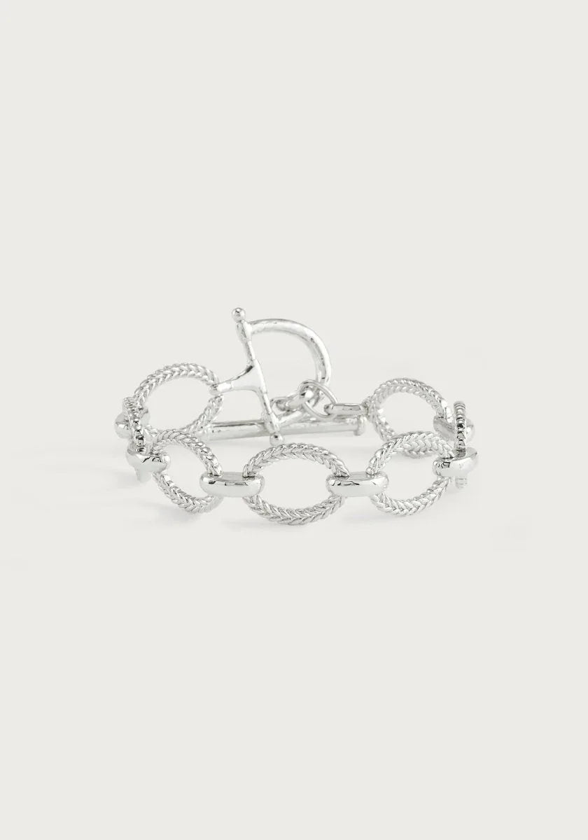 Cheval Chain Bracelet, Silver - Anabel Aram