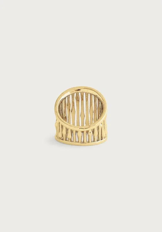 Bamboo Wide Ring - Anabel Aram