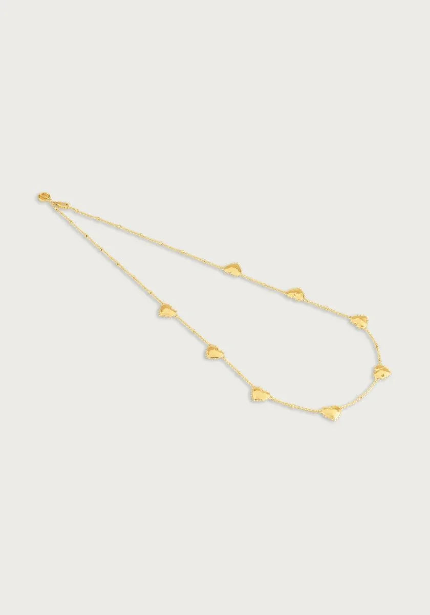 Heart Station Necklace - Anabel Aram