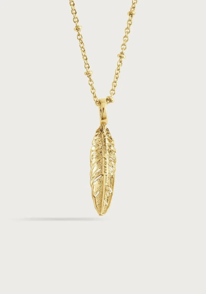 Feather Small Charm - Anabel Aram