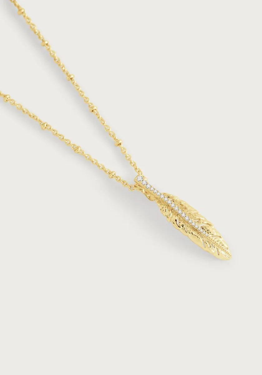 Feather Small Charm - Anabel Aram