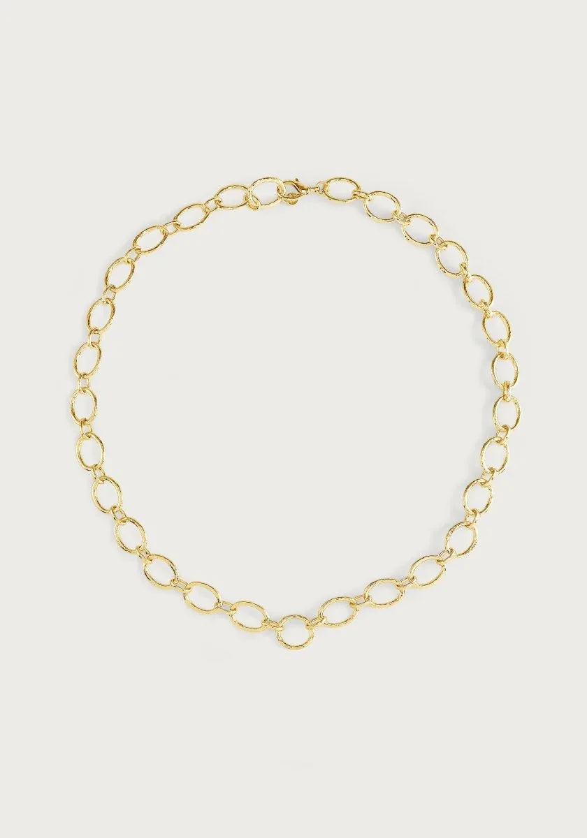 Cheval Chain Necklace, Gold - Anabel Aram