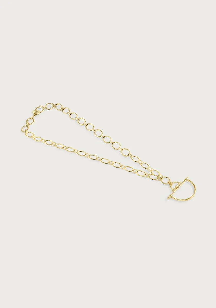 Cheval Bit Pendant, Gold - Anabel Aram