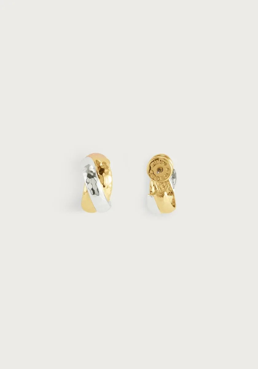 Farrier Triple Huggie Hoop Earrings - Anabel Aram