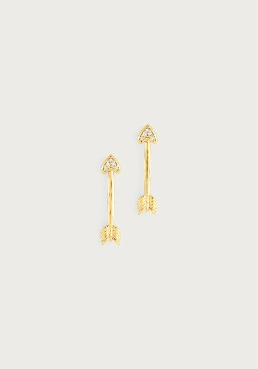 Arrow Stud Earrings - Anabel Aram