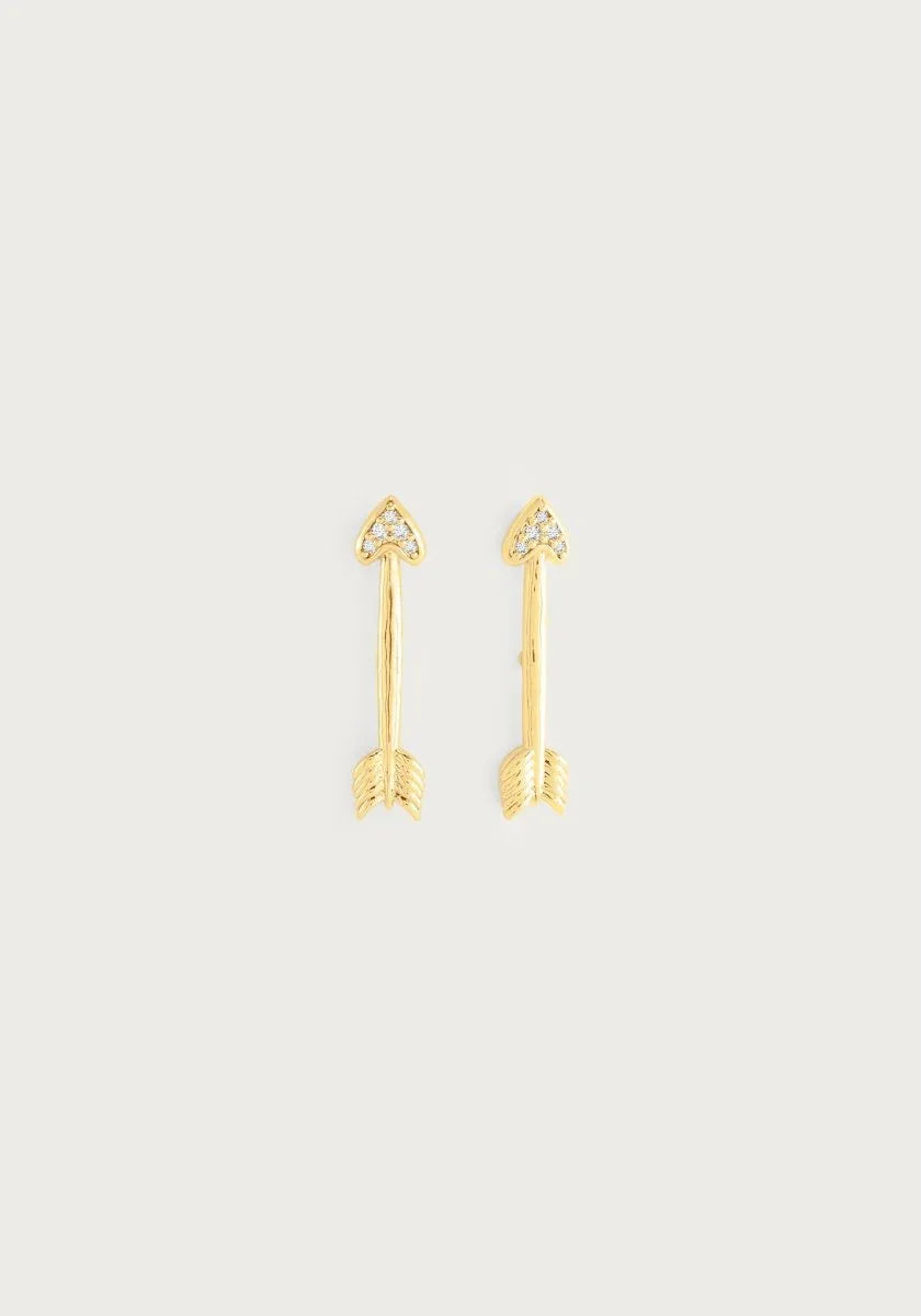 Arrow Stud Earrings - Anabel Aram