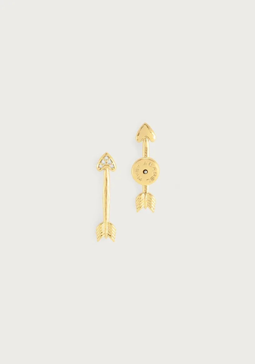 Arrow Stud Earrings - Anabel Aram