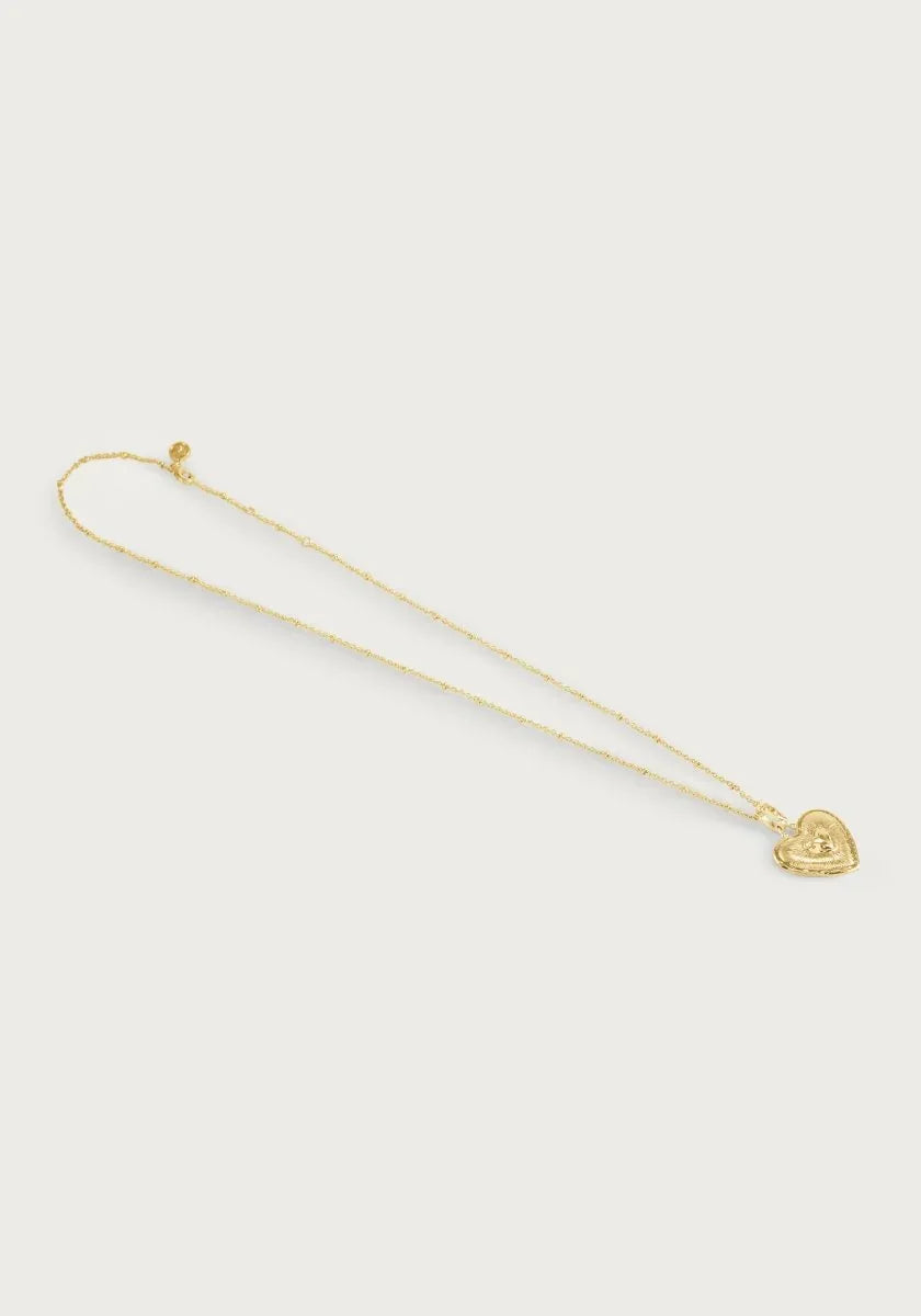 Heart Radiant Gold Charm - Anabel Aram