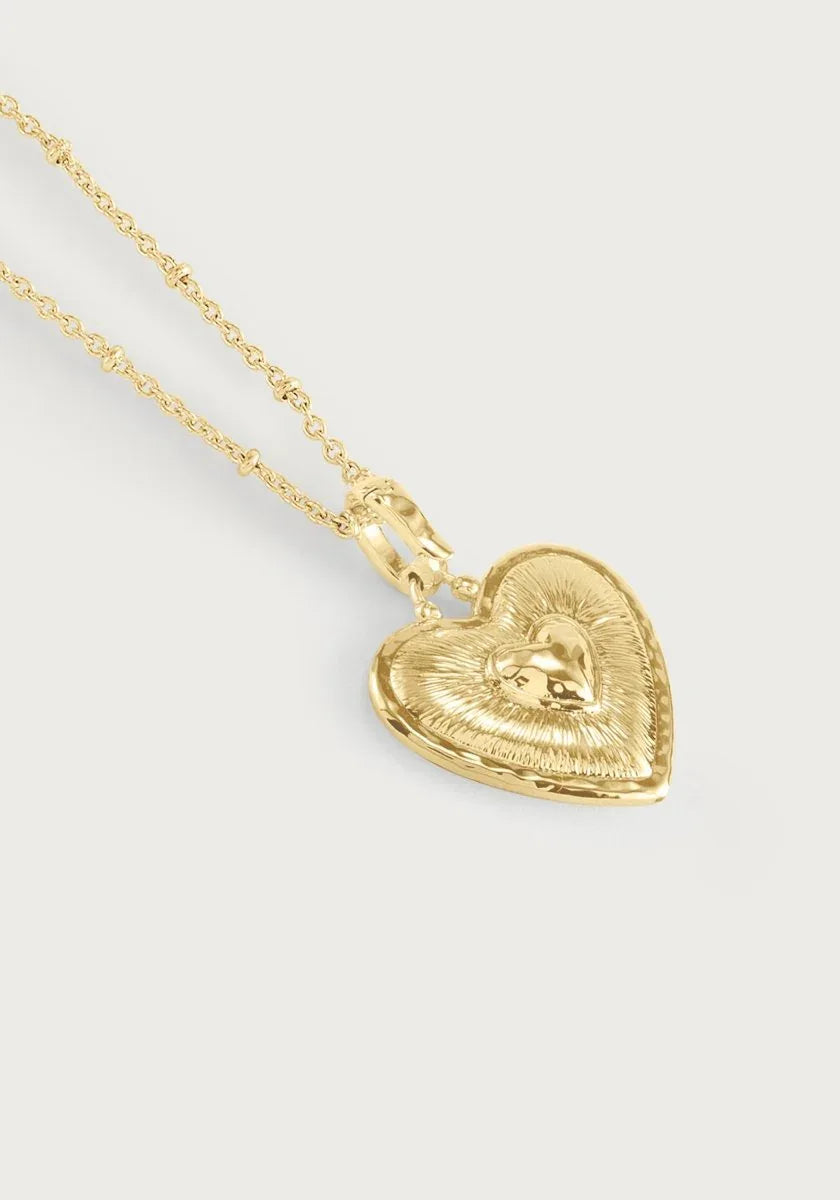 Heart Radiant Gold Charm - Anabel Aram