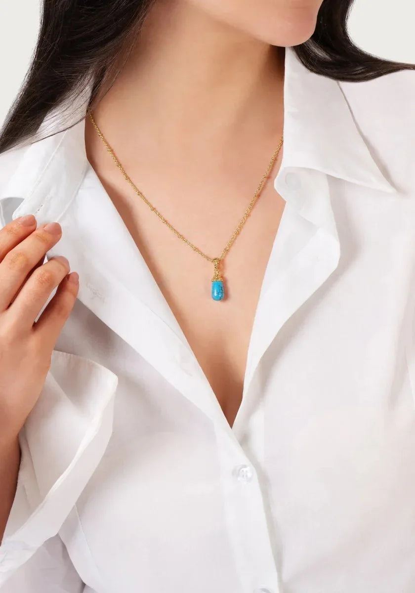 Milos Stone Drop Charm - Anabel Aram