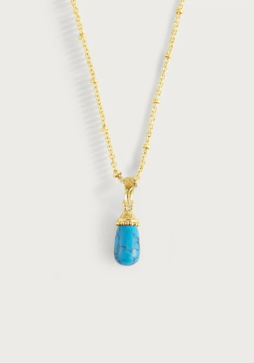 Milos Stone Drop Charm - Anabel Aram