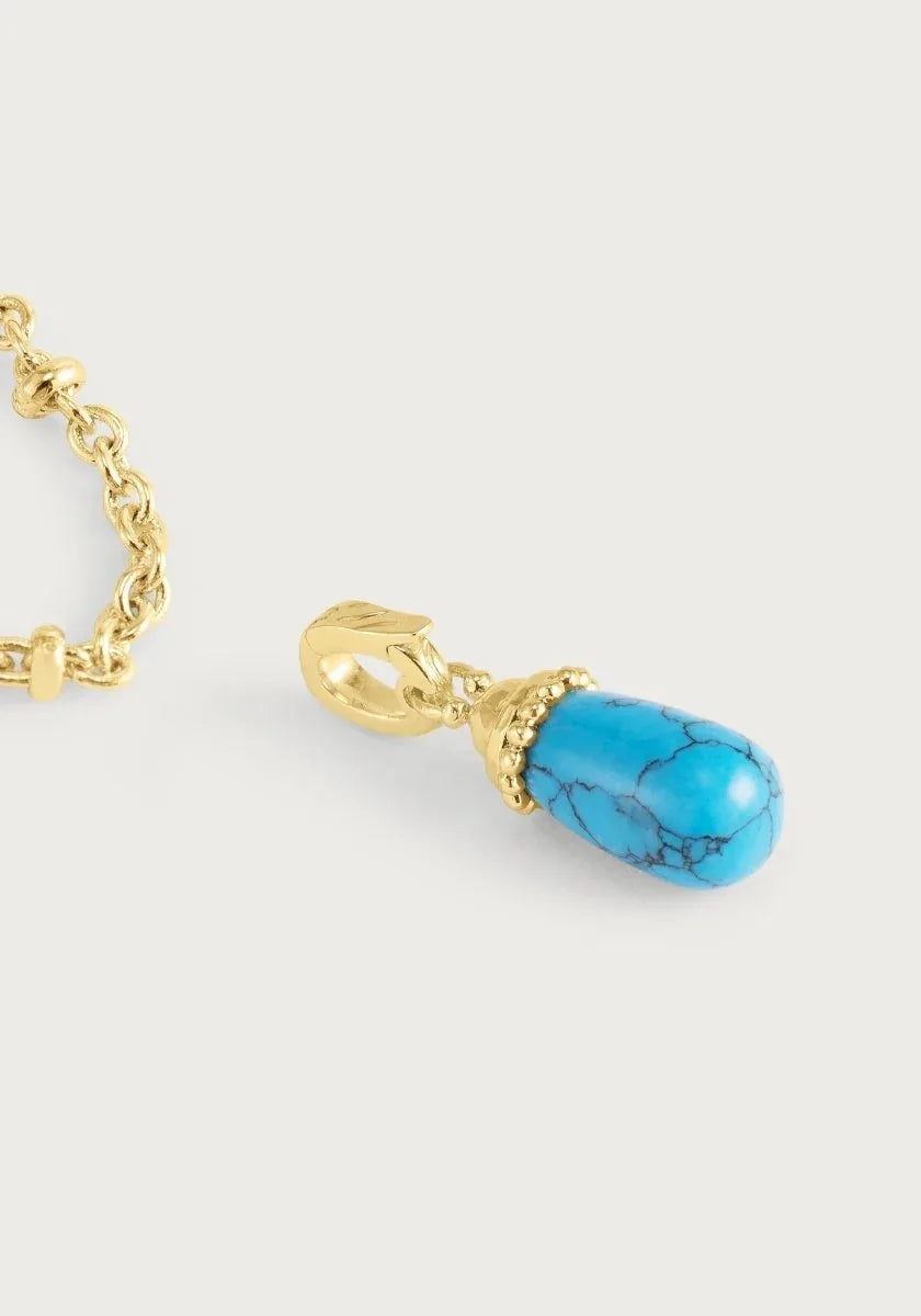 Milos Stone Drop Charm - Anabel Aram