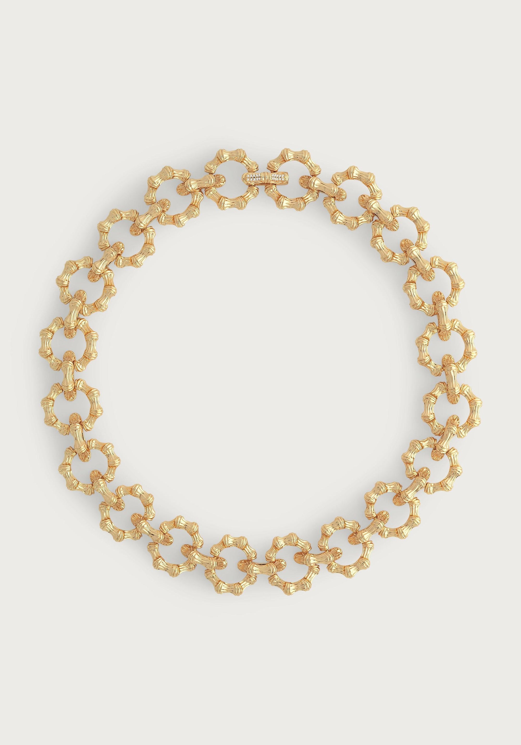 Bamboo Chain Necklace - Anabel Aram