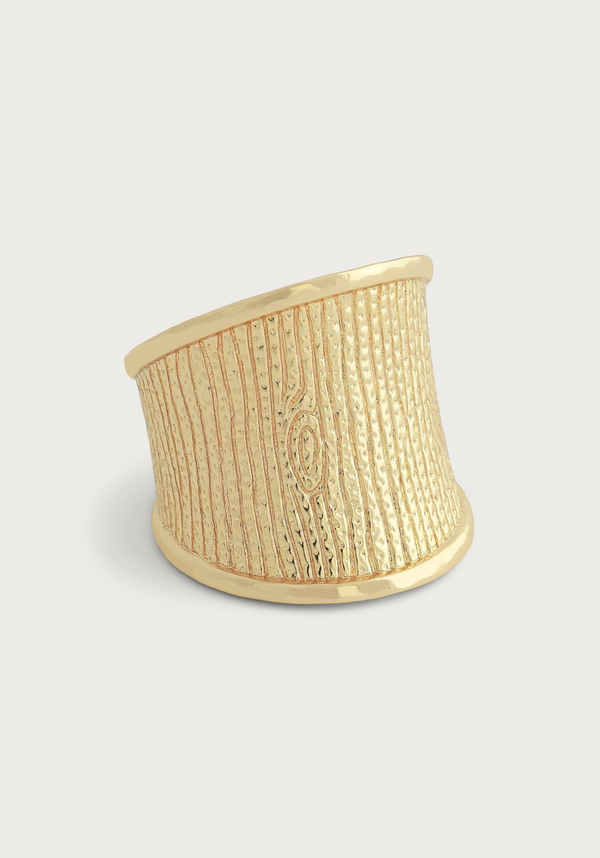 Enchanted Forest Bark Ring - Anabel Aram