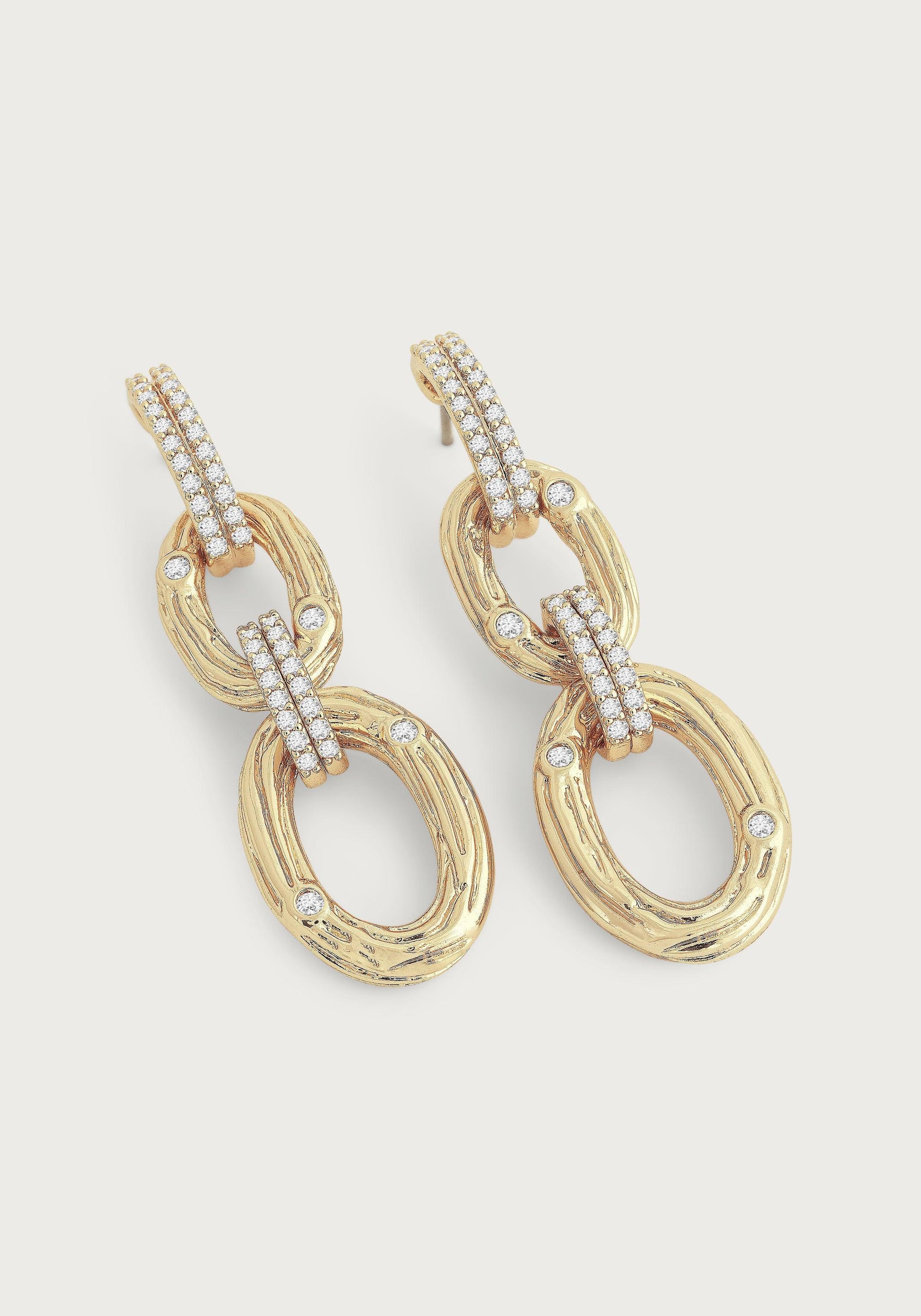 Enchanted Forest Chain Earrings - Anabel Aram
