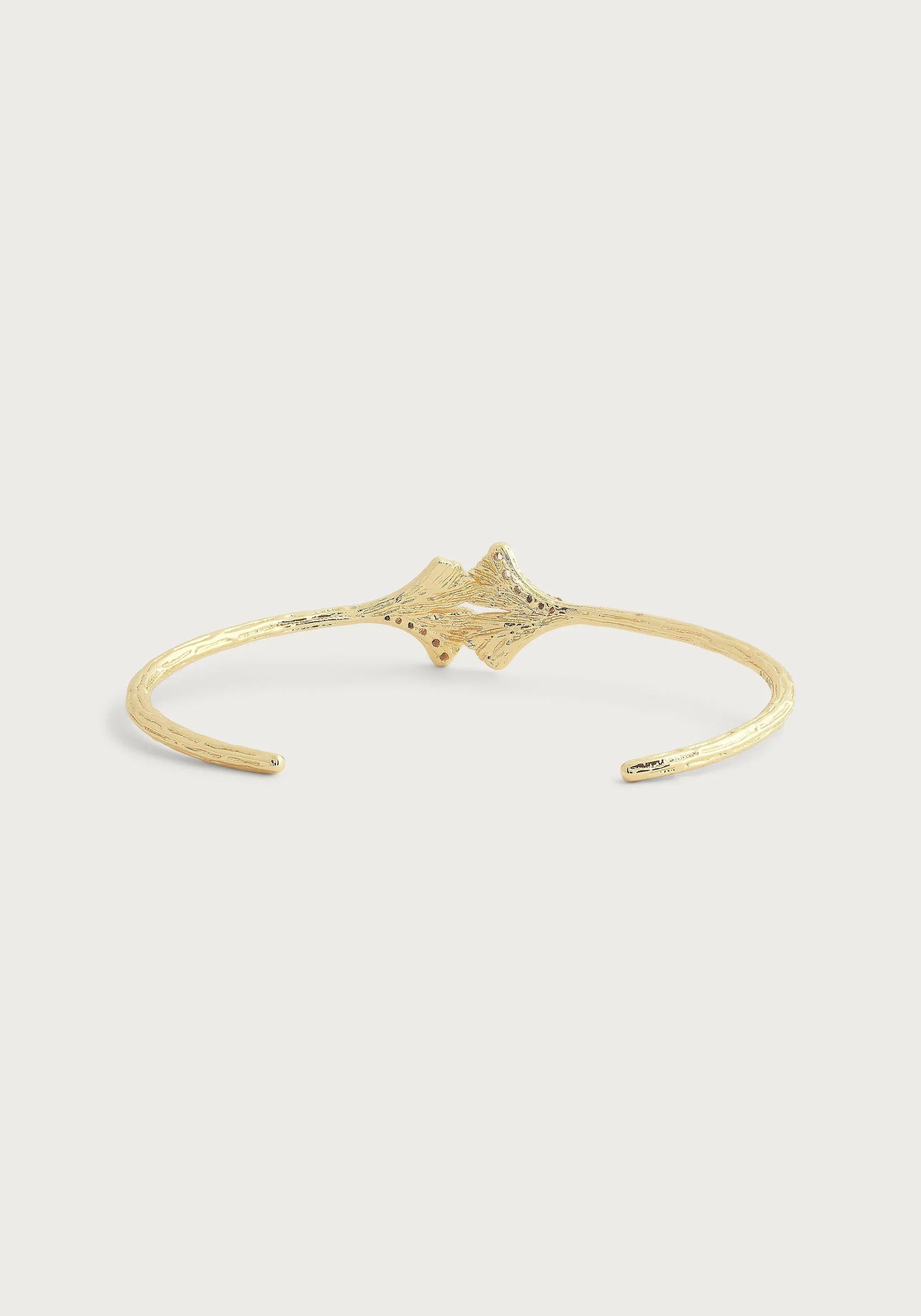 Ginkgo Leaves Cuff - Anabel Aram