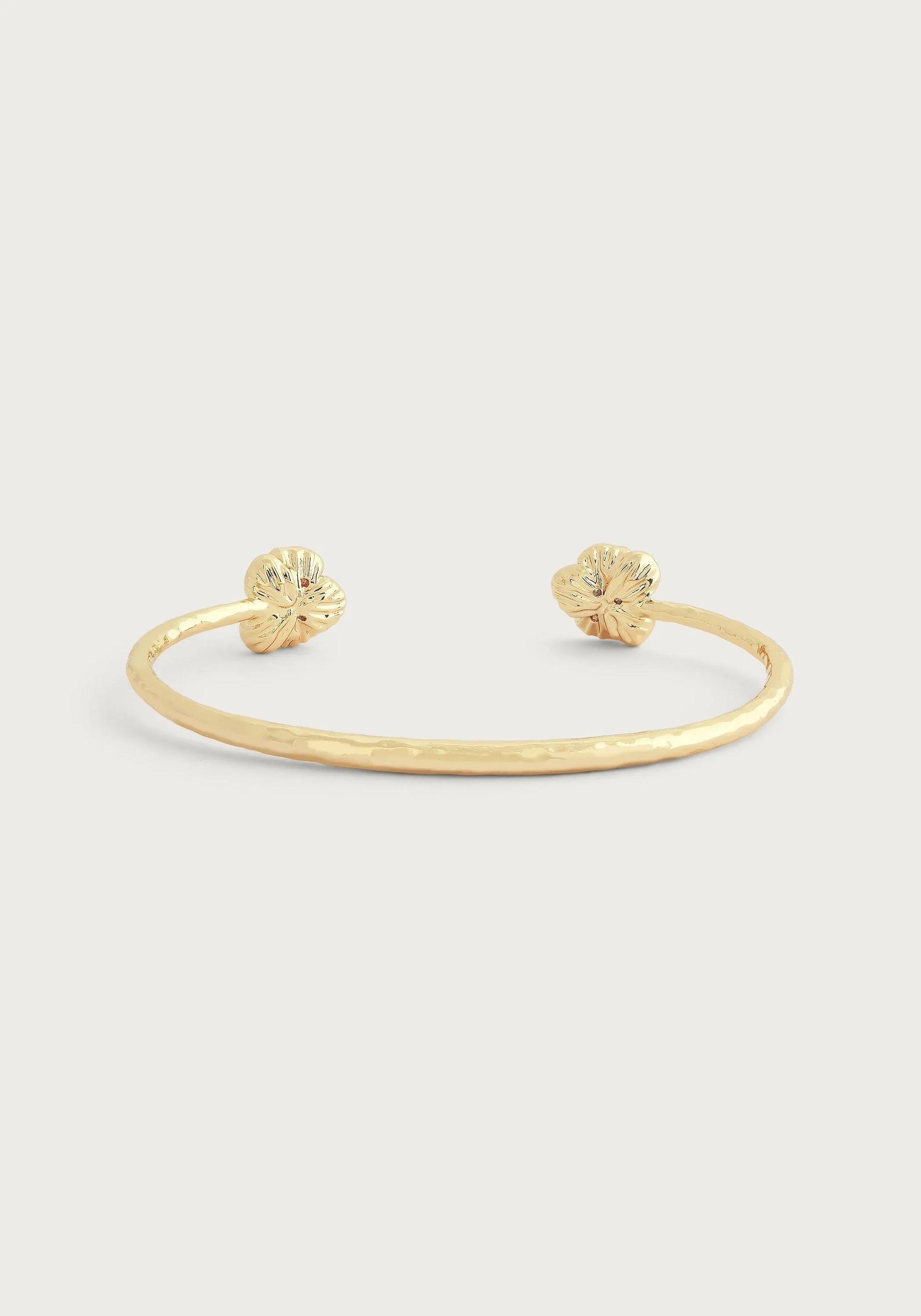 Orchid Gold Bangle - Anabel Aram