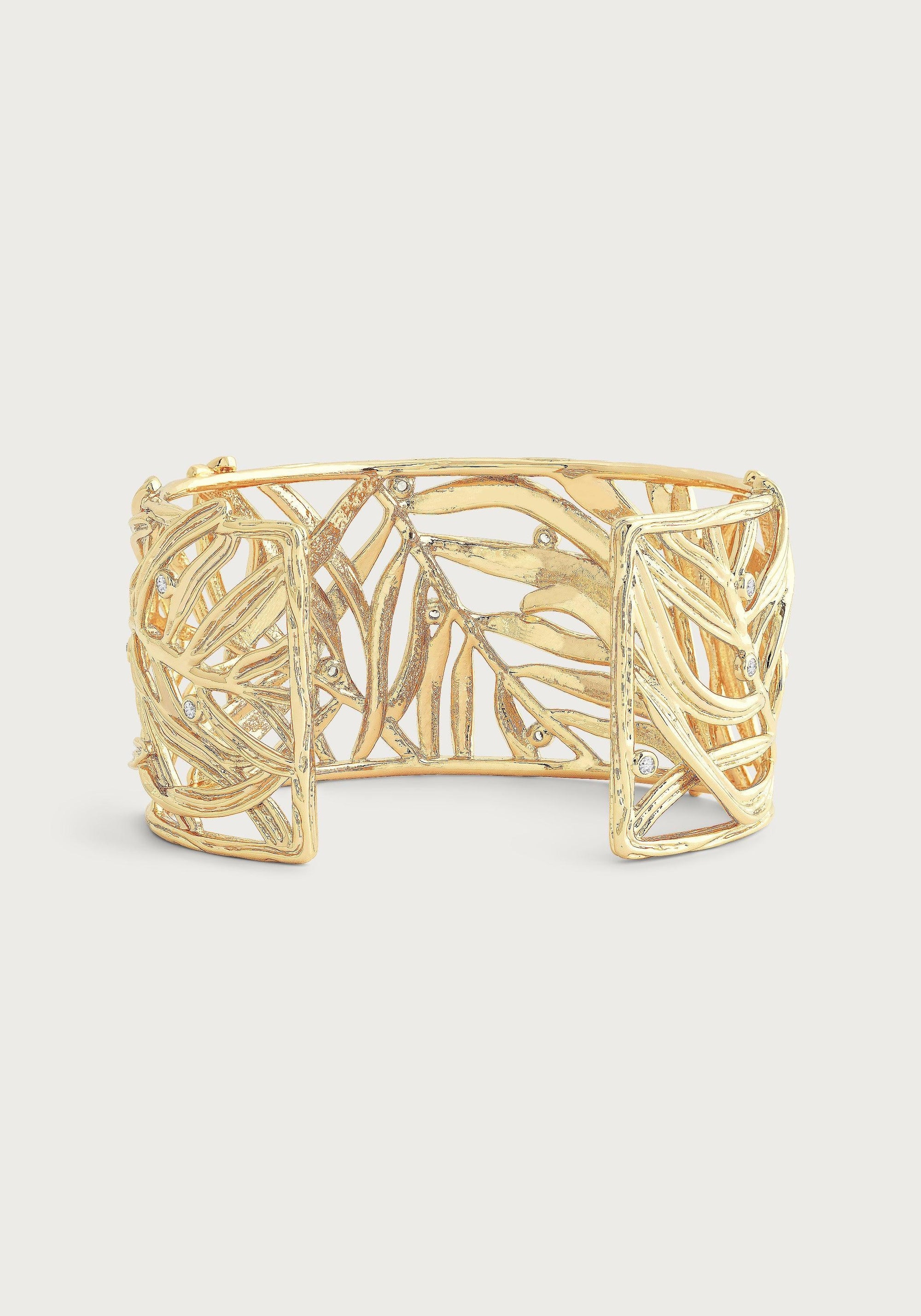 Palm Leaves Cuff - Anabel Aram